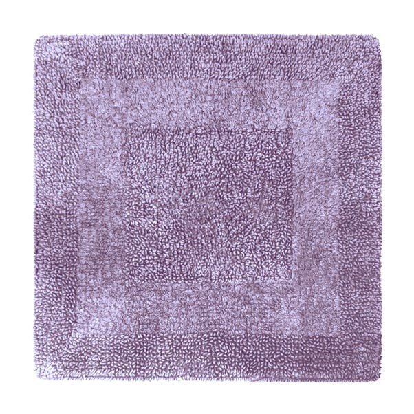 Super Soft Reversible Lavender Square Bath Mat