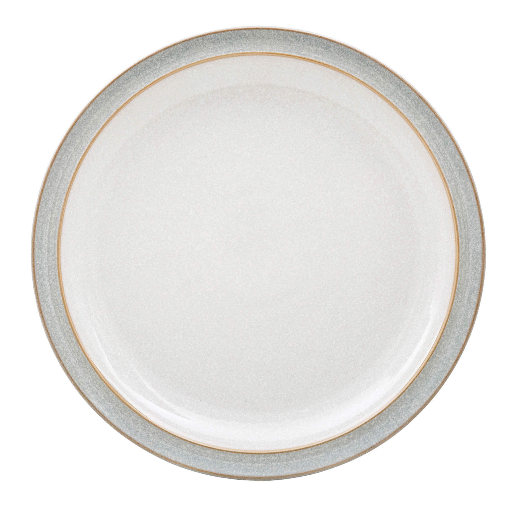 Denby Elements Grey Stoneware Dinner Plate