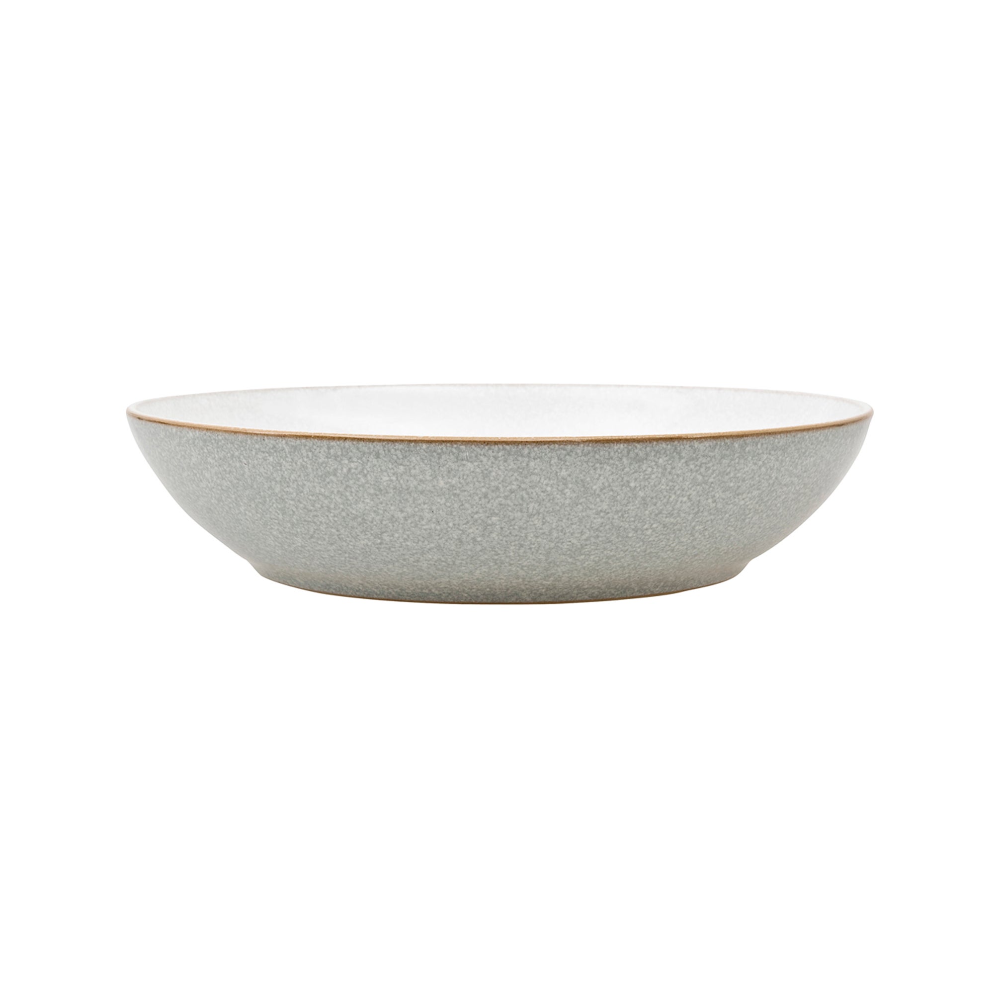 Denby Elements Grey Stoneware Pasta Bowl