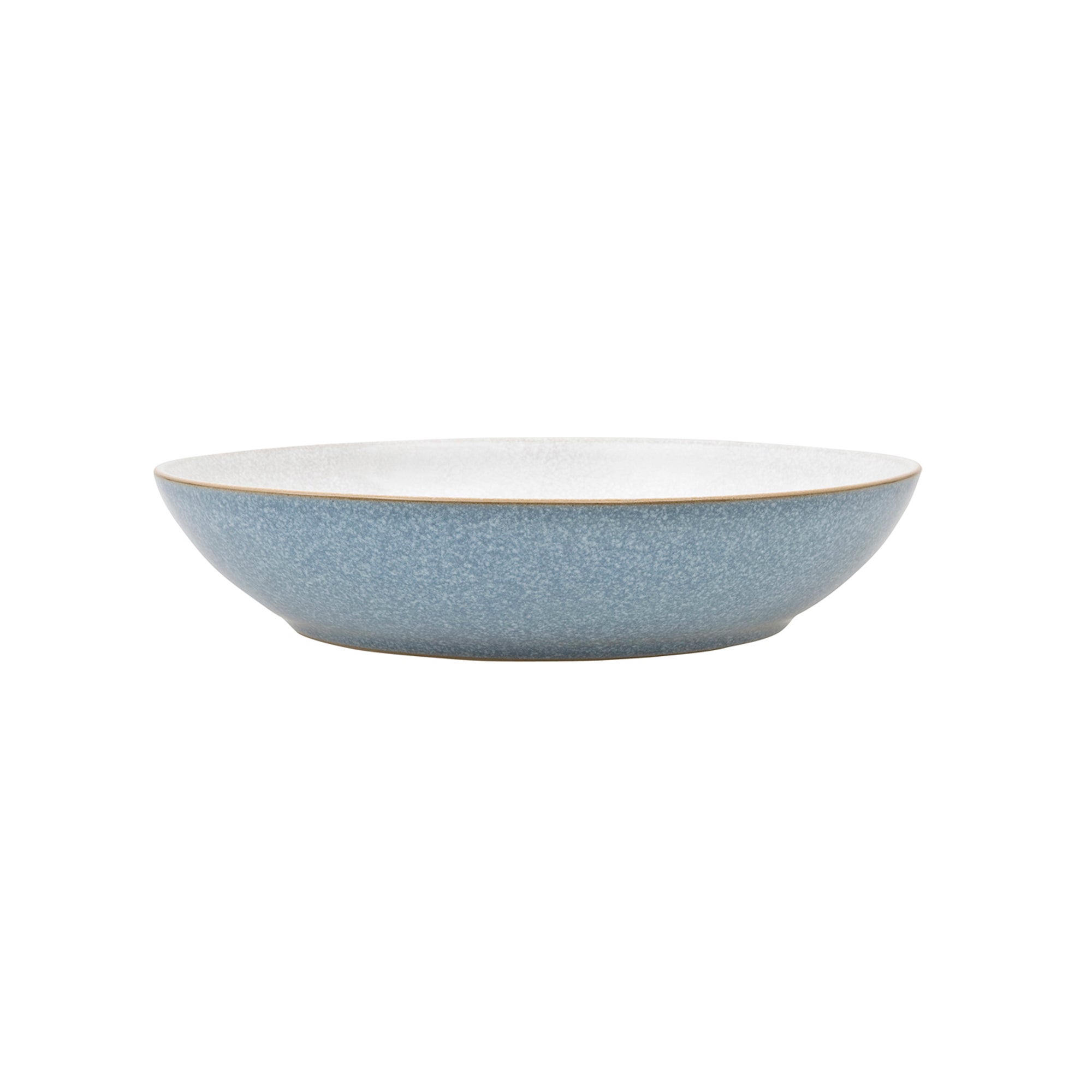Denby Elements Blue Stoneware Pasta Bowl Blue