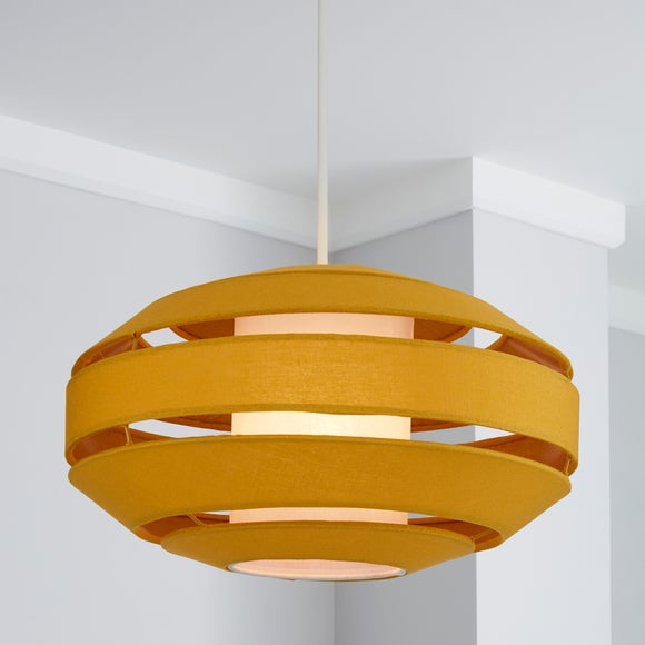 ochre ceiling light shade