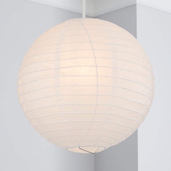 paper lantern ceiling fixture