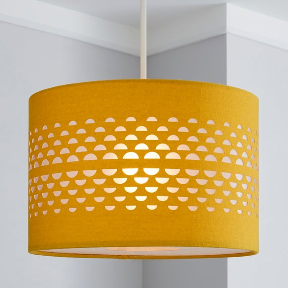 dunelm yellow light shade