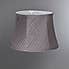 Twisted Pleat Candle Grey Lamp Shade Grey undefined
