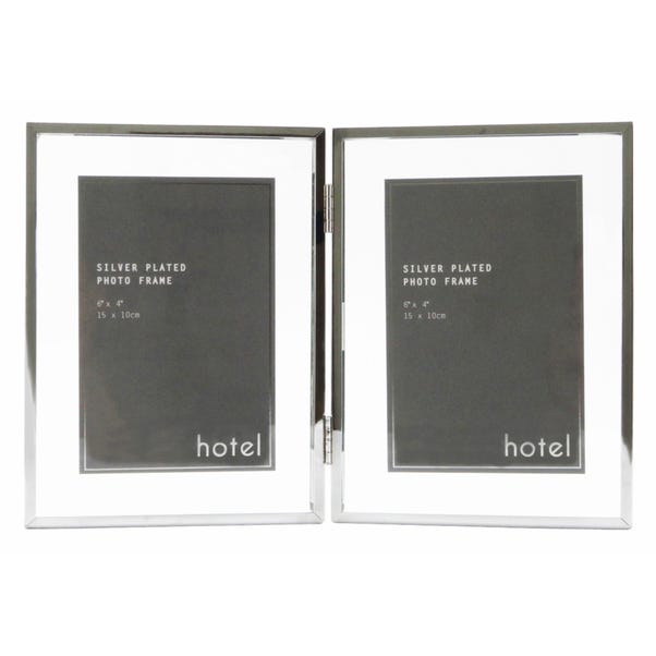 Hotel Silver Aperture Folding Frame Silver