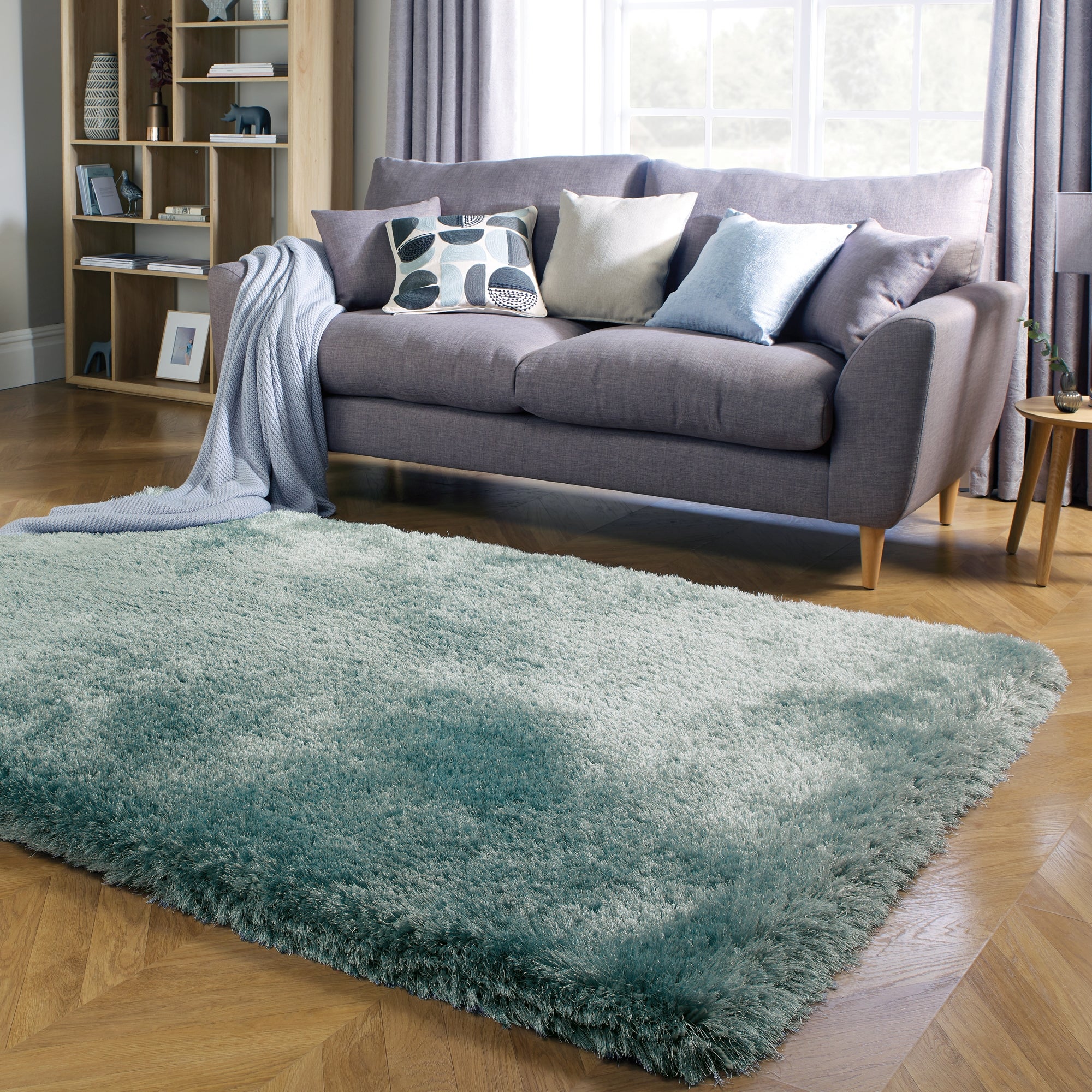 Jewel Shaggy Rug | Dunelm