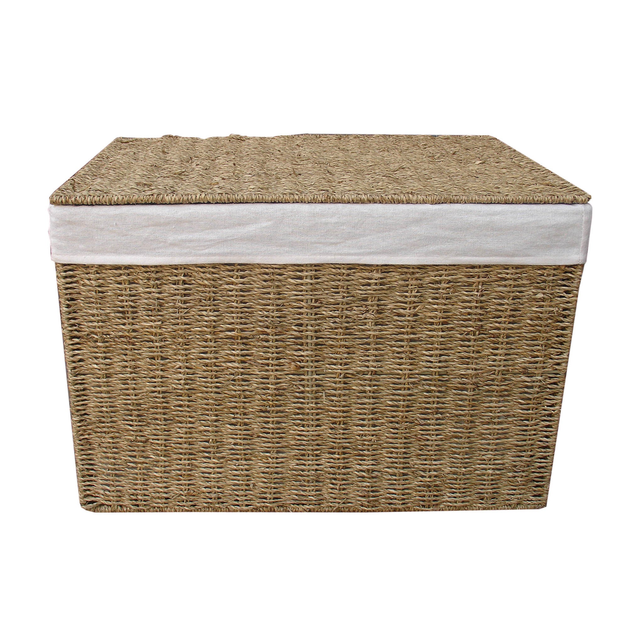 Seagrass Ottoman | Dunelm