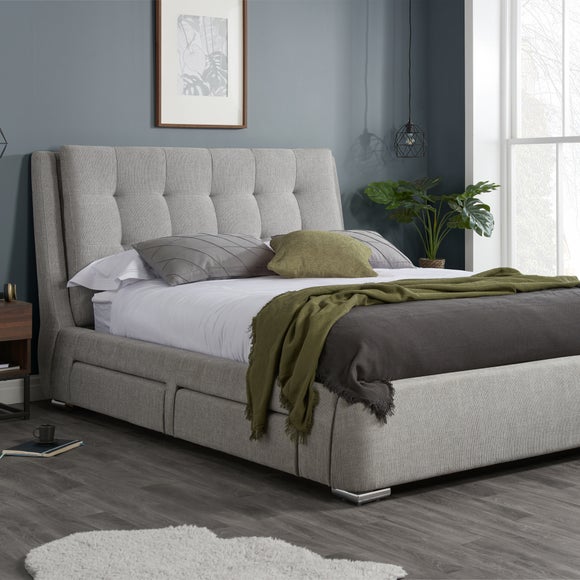 Dunelm grey store double bed