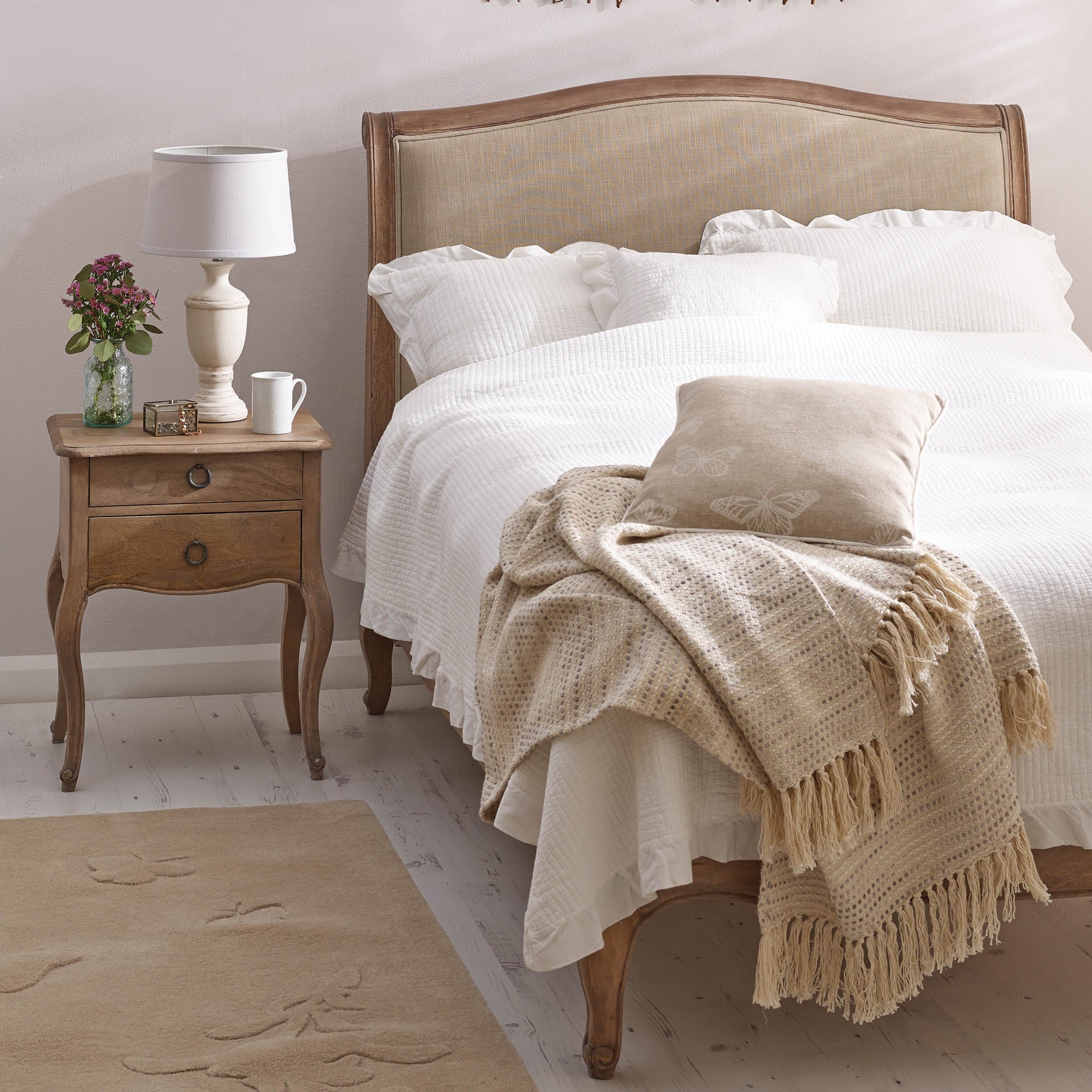 Amelie Upholstered Bed Frame
