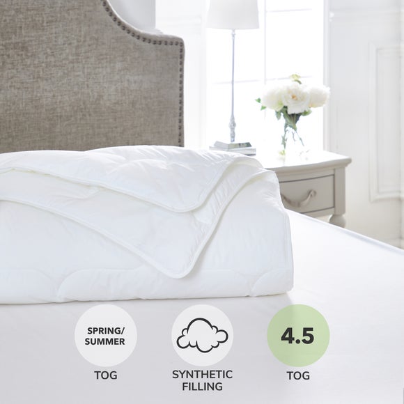 Dorma Sumptuous Down Like 45 Tog Summer Duvet