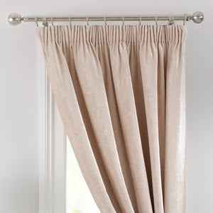 Chenille Thermal Pencil Pleat Door Curtain