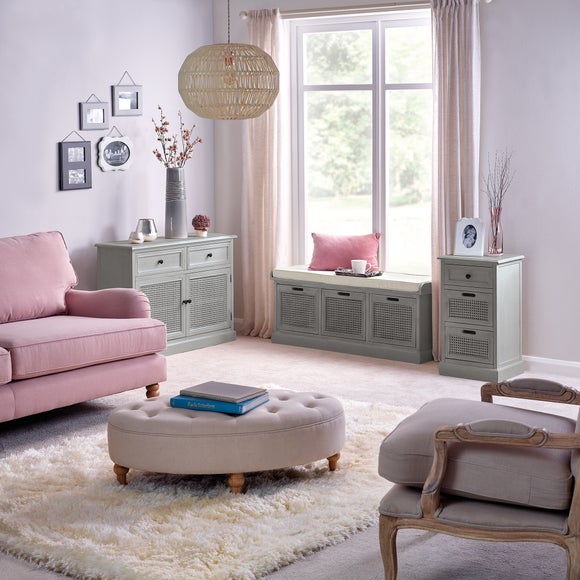 shoe storage bench with cushion dunelm