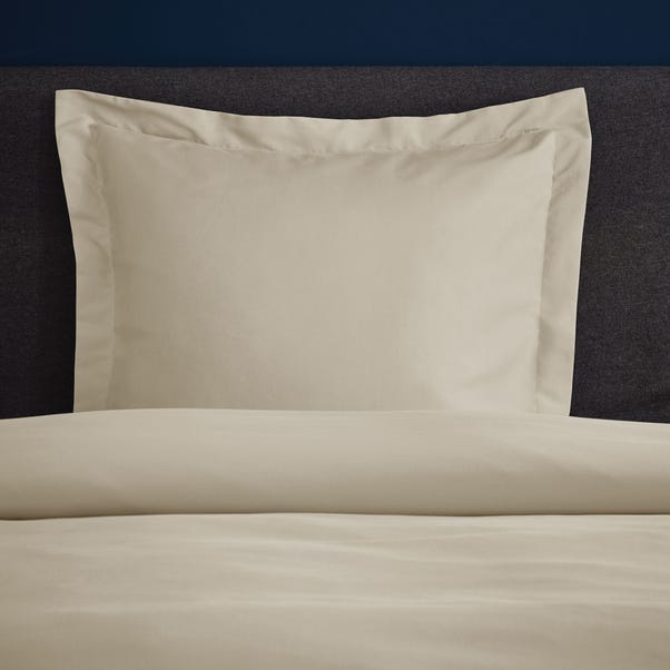 Fogarty Soft Touch Natural Continental Square Pillowcase