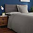 Fogarty Soft Touch Flat Sheet Slate (Grey) undefined
