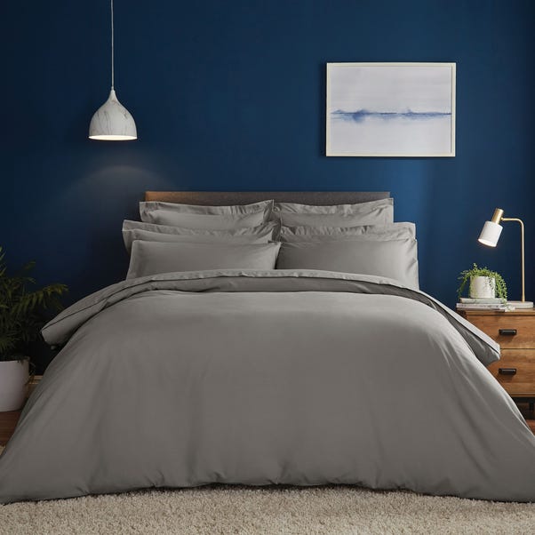 Fogarty Soft Touch Slate Duvet Cover and Pillowcase Set  undefined