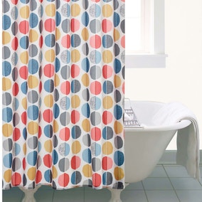 Elements Circle Shower Curtain