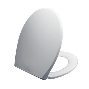 Thermoplast White Soft Close Toilet Seat