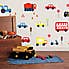 Transport Wall Stickers Multi Coloured