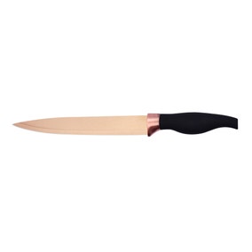 The Kitchen Black & Copper Slicer Knife