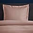Fogarty Soft Touch Dusky Pink Continental Square Pillowcase
