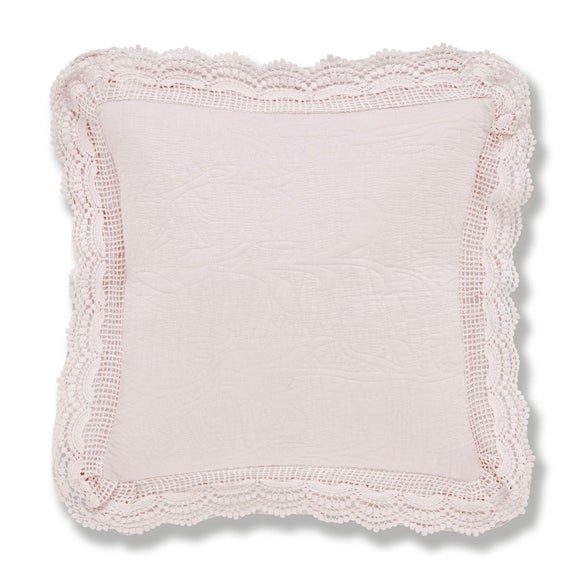 blush pink cushions dunelm