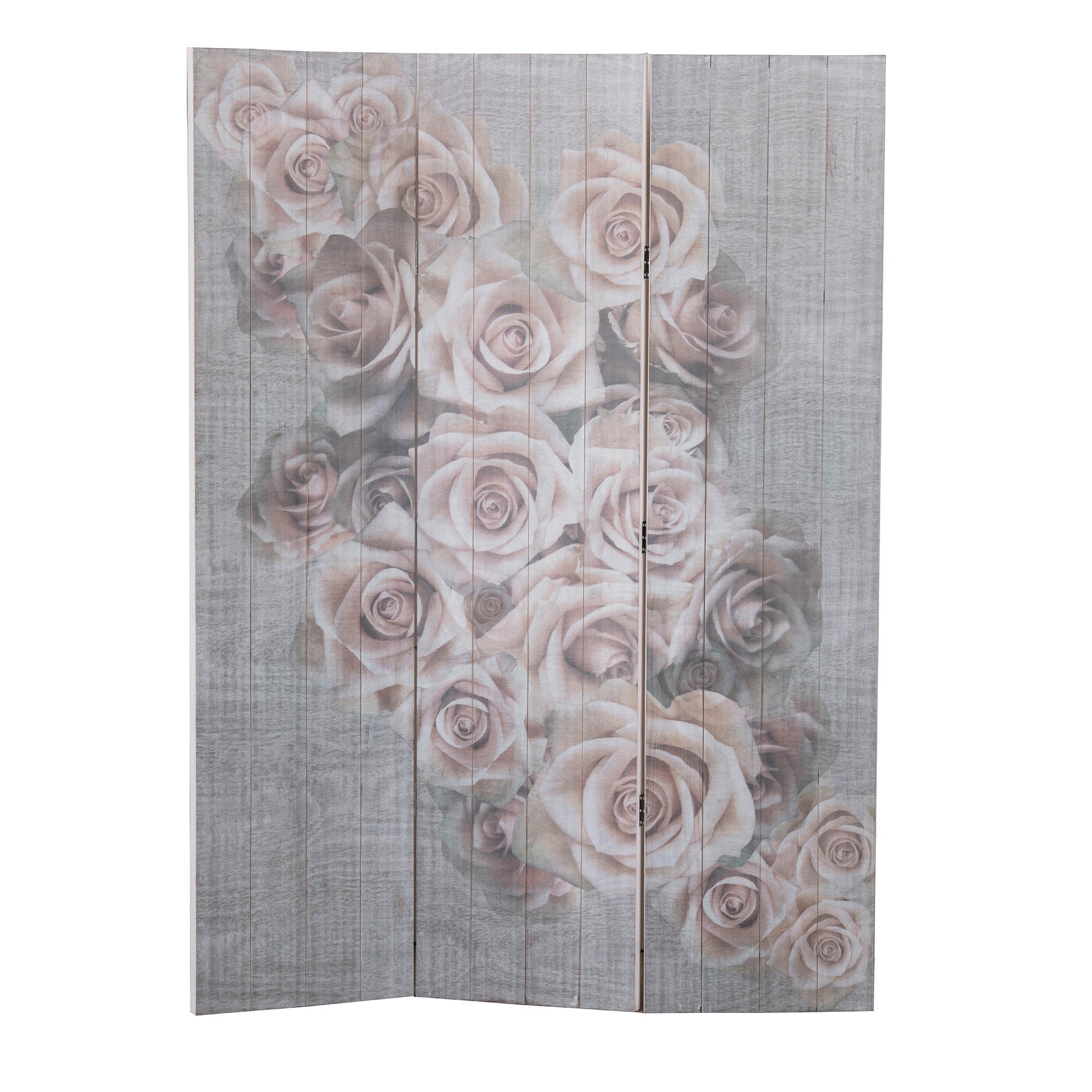 Maison Francaise Floral Wooden Screen | Dunelm