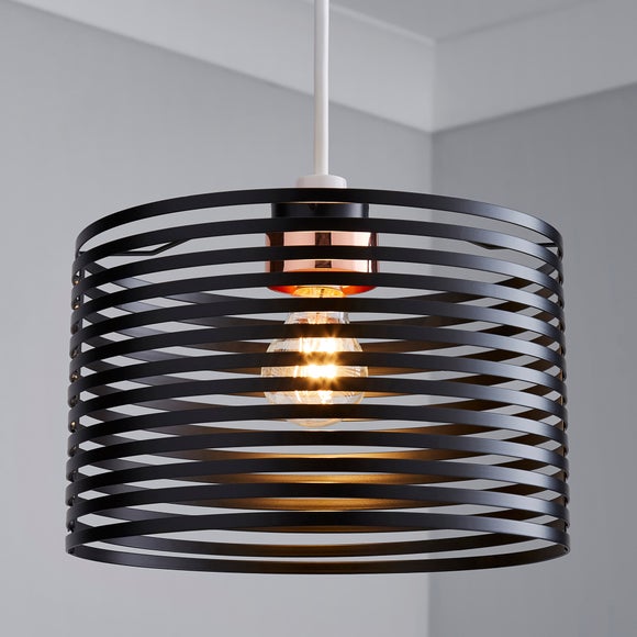 dunelm black light pendant