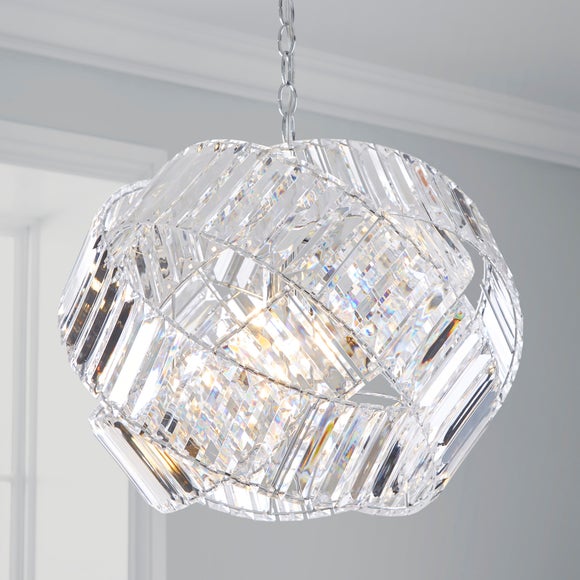 dunelm rose gold light