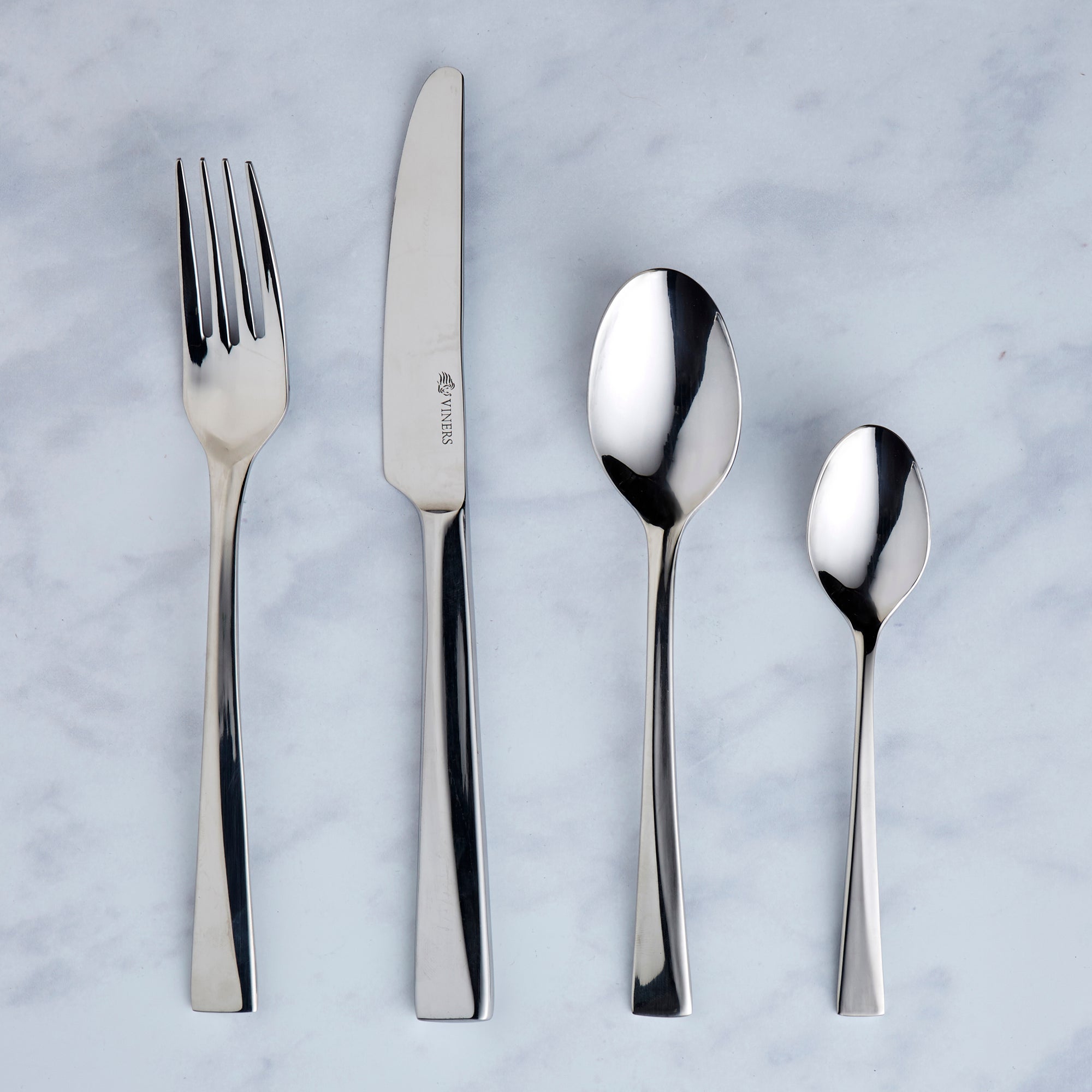 Image of Viners Mayfair 16 Piece Cutlery Set Silver