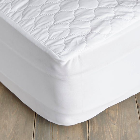 cot bed mattress protector dunelm