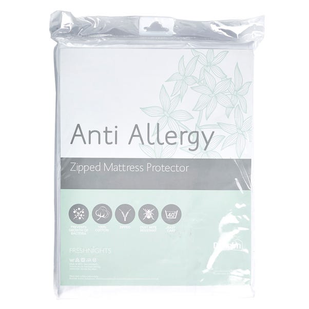 Freshnights Anti Allergy 35cm Deep Zipped Mattress Protector  undefined