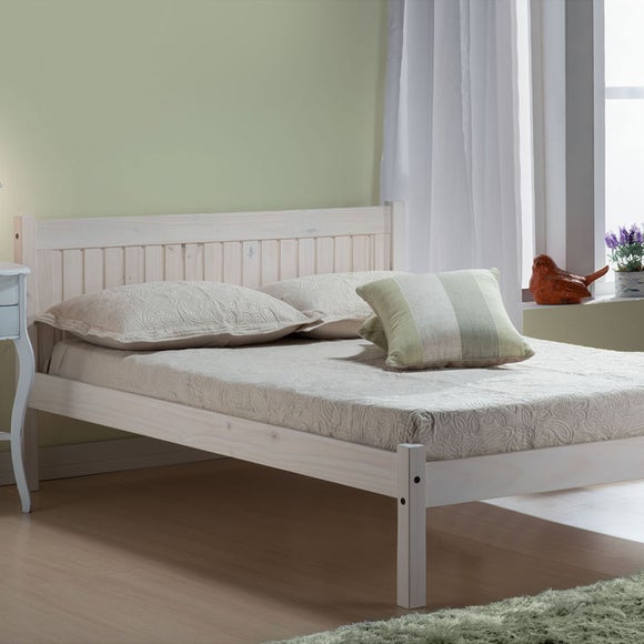 Hastings wooden store bed frame