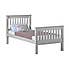 Monaco Grey High Foot End Bed Frame  undefined