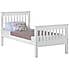 Monaco White High Foot End Bed Frame  undefined