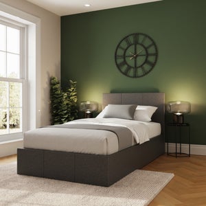 Side Lift Ottoman Bed Frame- Fabric