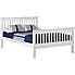 Monaco White High Foot End Bed Frame  undefined
