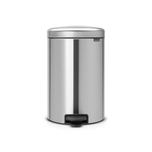 Brabantia Newicon Pedal Bin Matt Steel- 20l