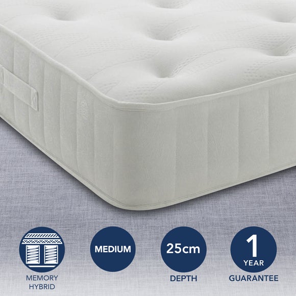 maestro spring memory foam tufted mattress