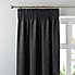 Vermont Charcoal Pencil Pleat Curtains  undefined