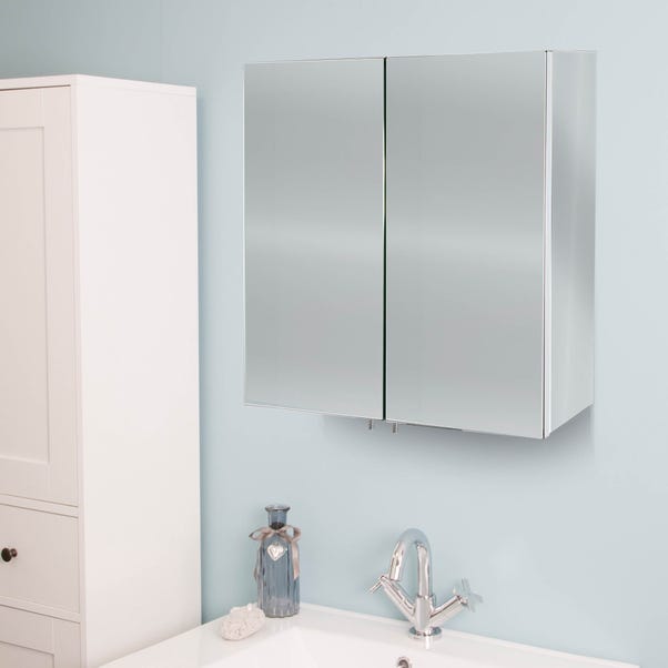 Avon Stainless Steel Double Door Cabinet image 1 of 7