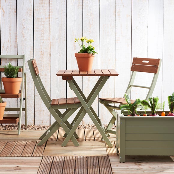 Dunelm bistro table store and chairs