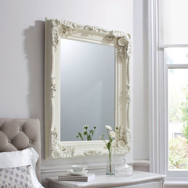 Charlton Traditional Rectangle Wall Mirror image 1 of 2