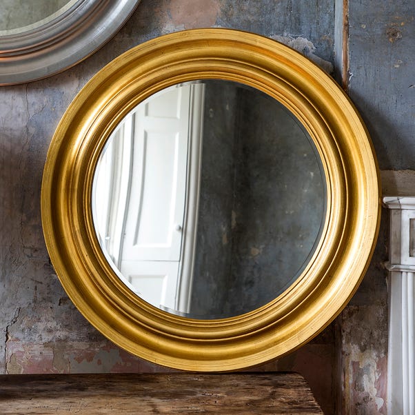 Easton Wall Mirror, Gold 84cm Gold