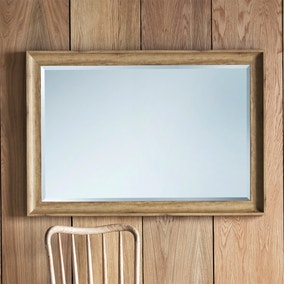 Fraser Oak 74x104cm Wall Mirror Dunelm Fraser Oak 74x104cm Wall Mirror Dunelm, Oak Framed Mirrors At M S