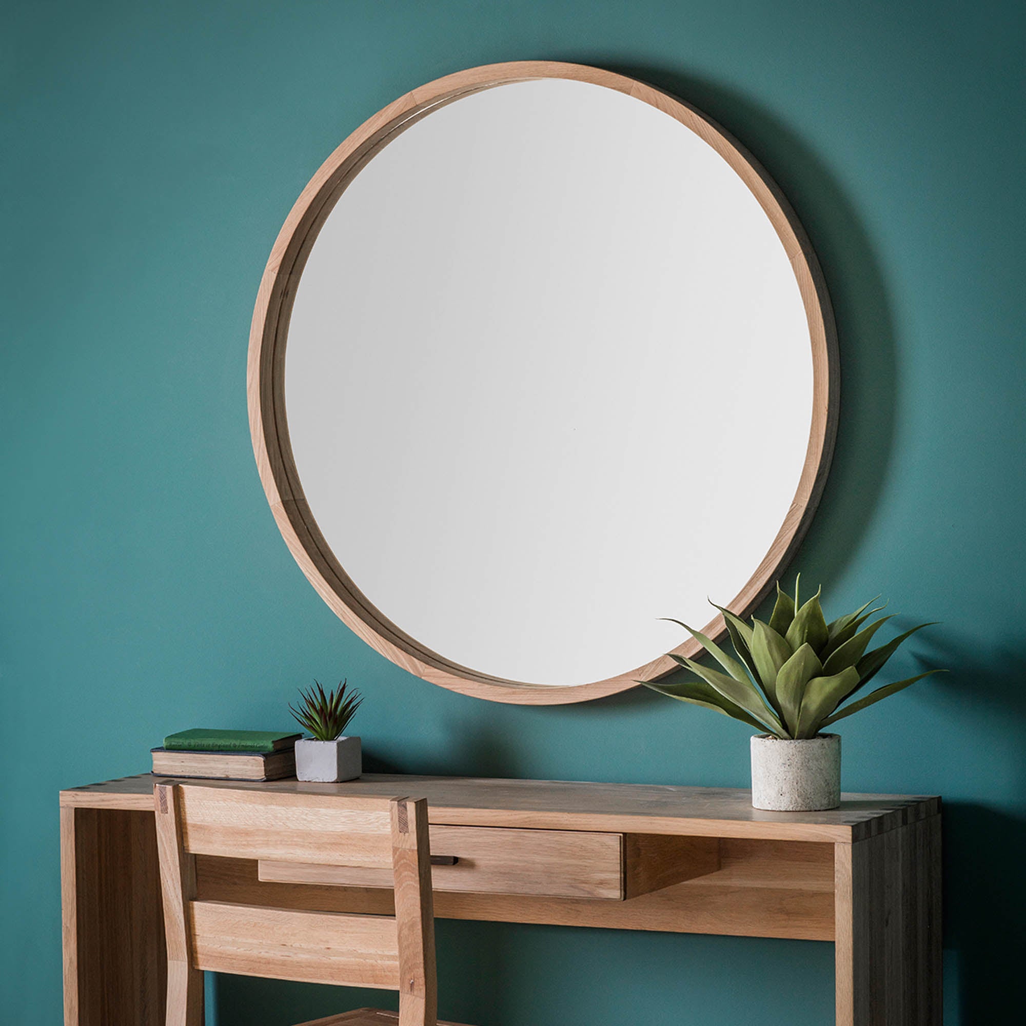 Click to view product details and reviews for Bowman 100cm Wall Mirror Brown.