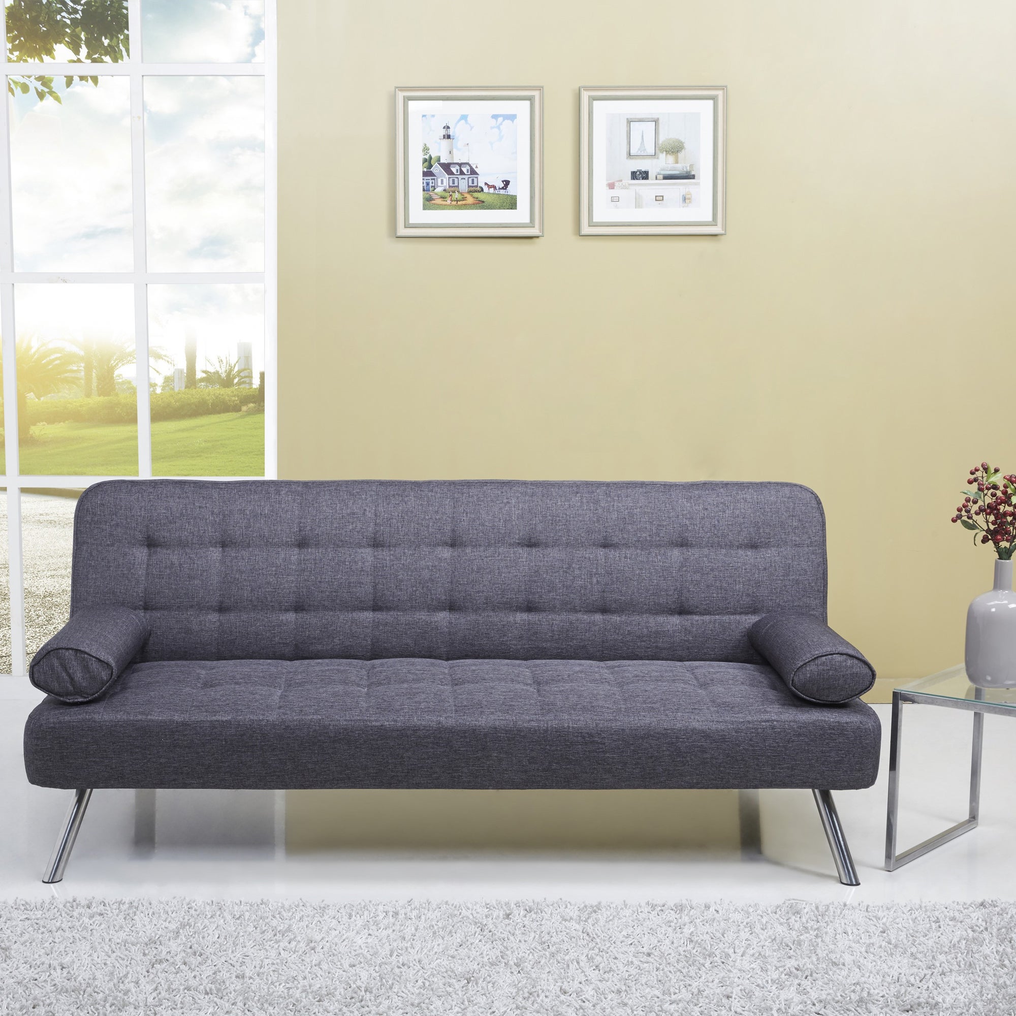 Tobi Fabric Sofa Bed | Dunelm