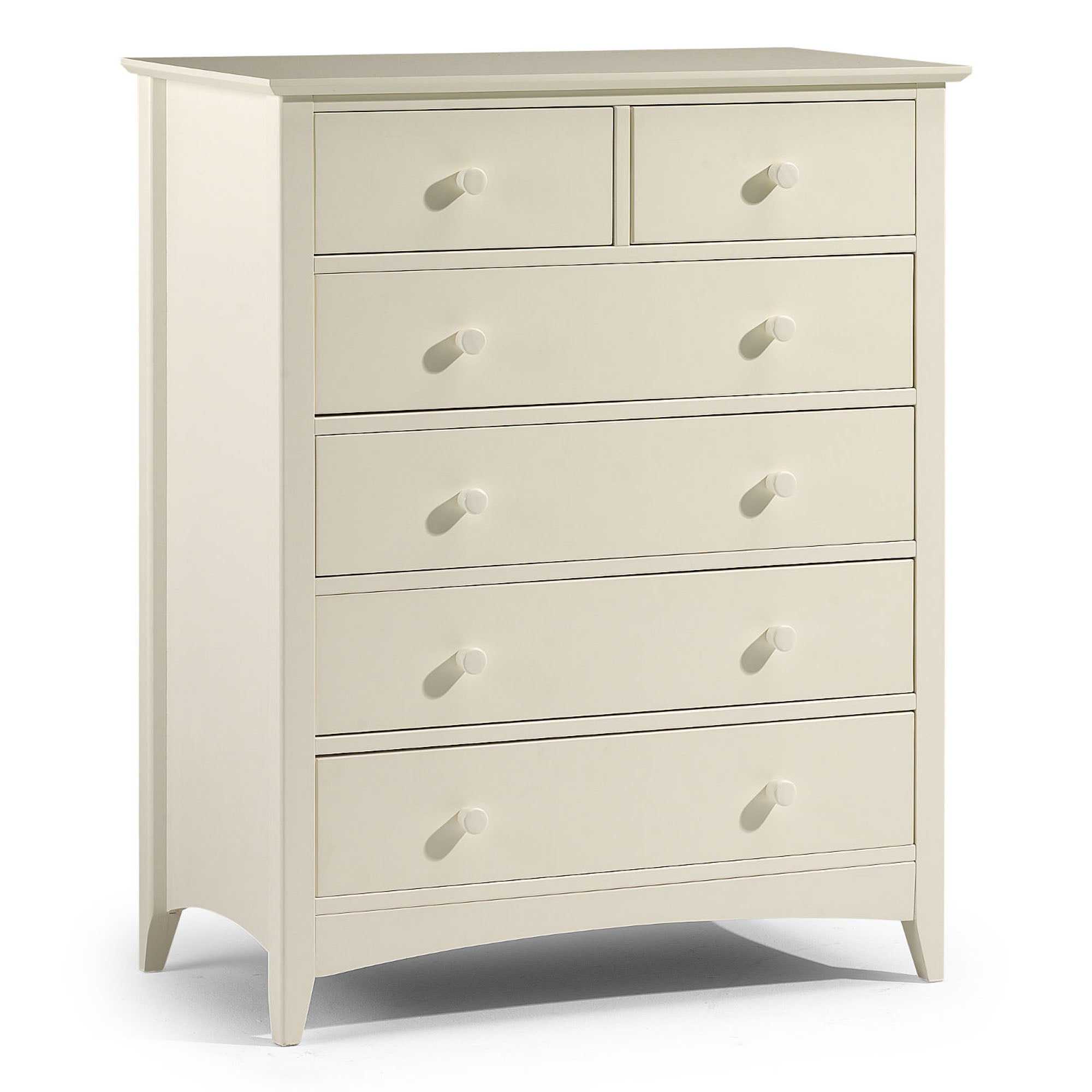 Cameo 6 Drawer Chest, Stone