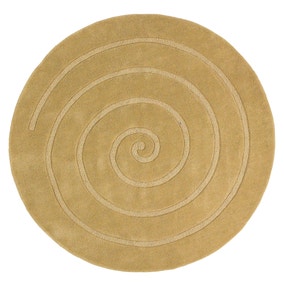 Spiral Circle Rug