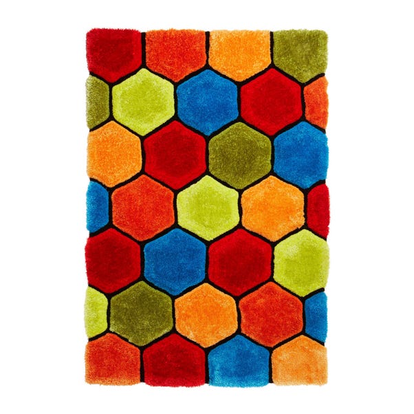 Noble House Honeycomb Rug Honeycomb Multicoloured undefined