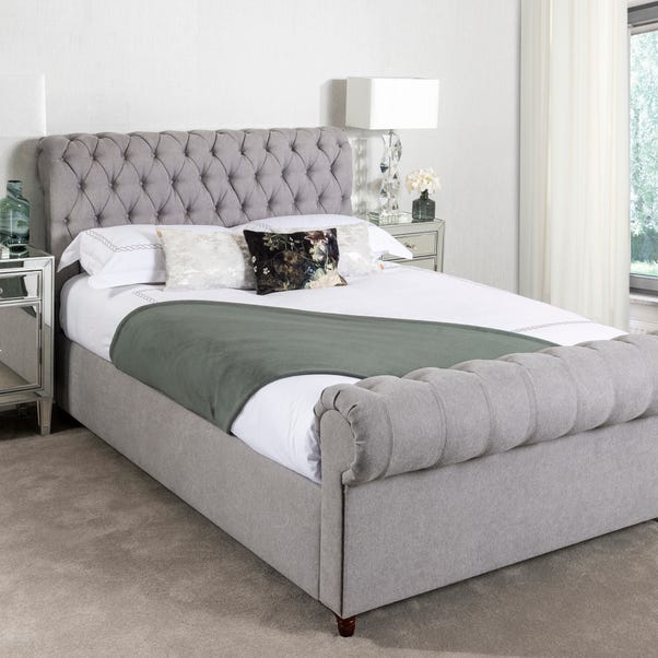 Fabio Woven Grey Bed Frame  undefined